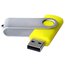 USB флешка Твистер - жовтий