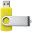 USB флешка Твистер - жовтий