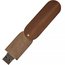 Дерев'яний USB флеш-накопичувач - коричневий