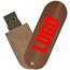 Дерев'яний USB флеш-накопичувач