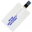 Флеш-накопитель "Кредитная карта"  USB 3.0 - білий